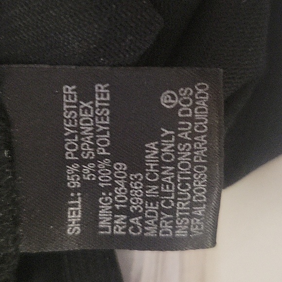 TAHARI Arthur S. Levine Women's Dress 3/4" Sleeves Size 16 Black and White - Picture 7 of 8